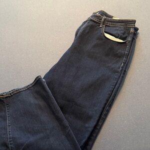 Old Navy Dark Wash  high rise loose Jeans size 16